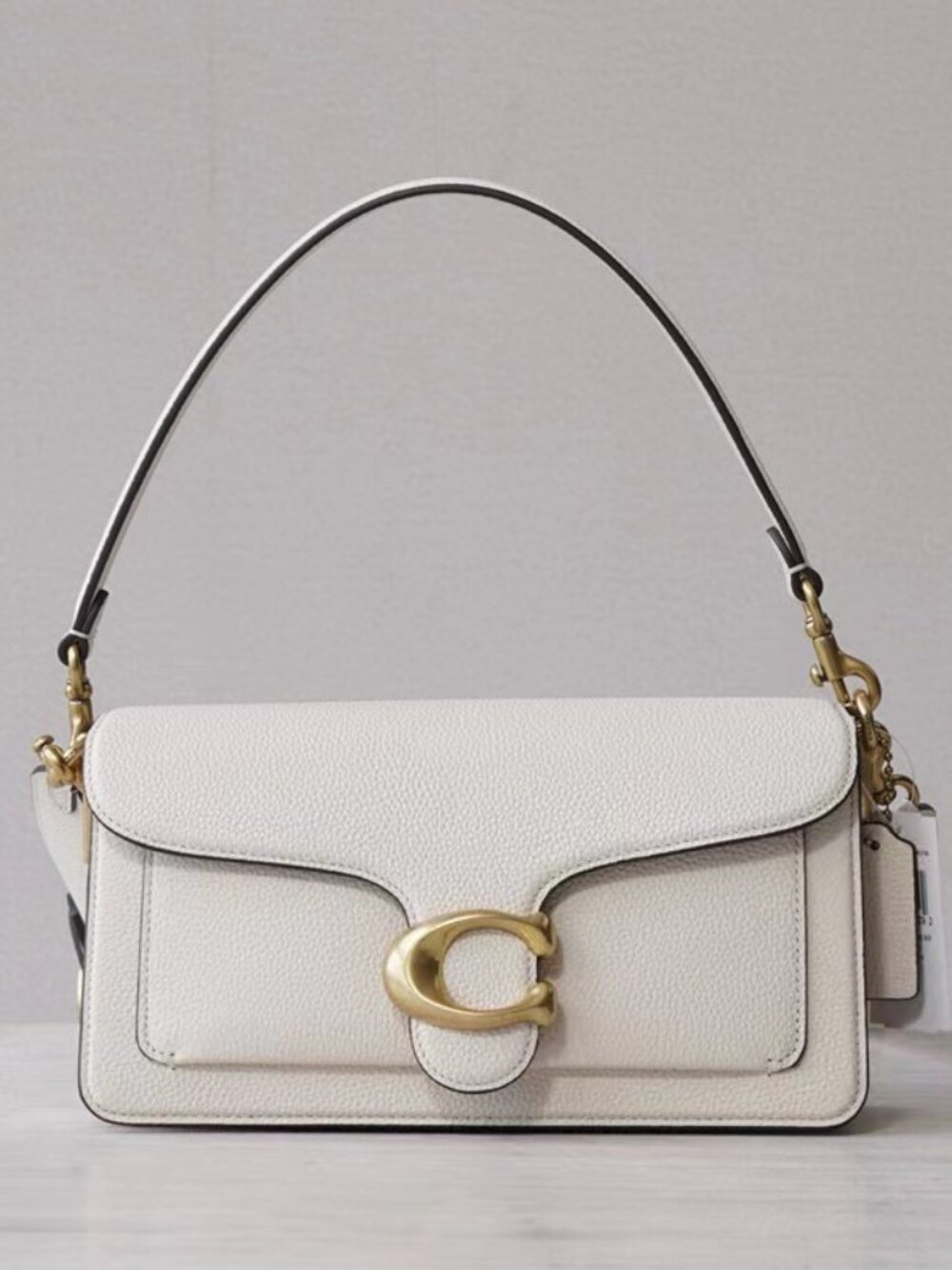 Coach Tabby 26 Shoulder Bag Crossbody Leather Authentic